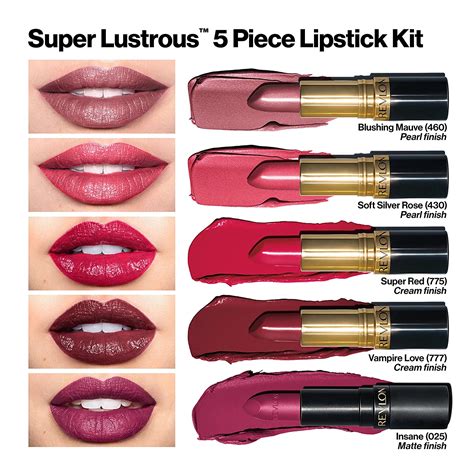 revlon super lustrous lipstick